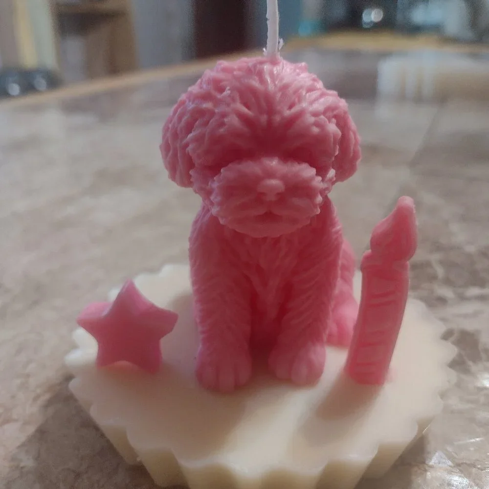 Happy Birthday to my Doggy Candle